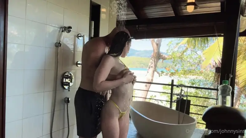 Reislin gets drilled hard by Johnny Sins' big cock in POV sex video