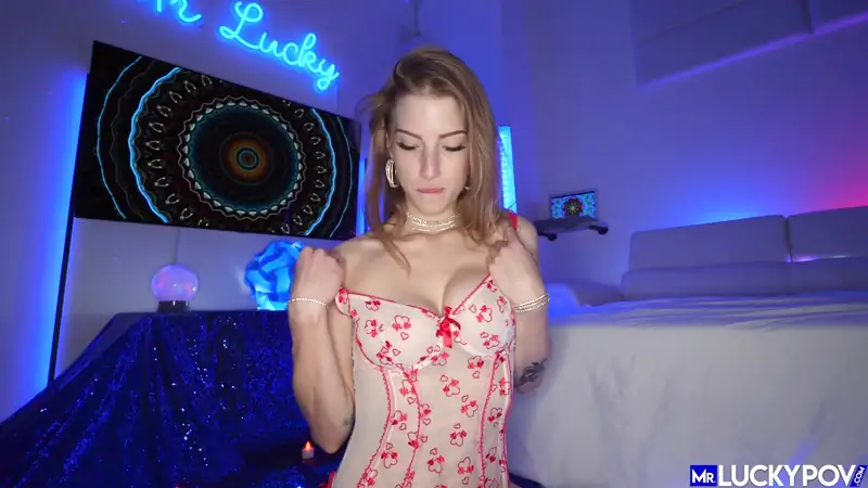 Watch how this passionate babe gets her pussy filled with jizz