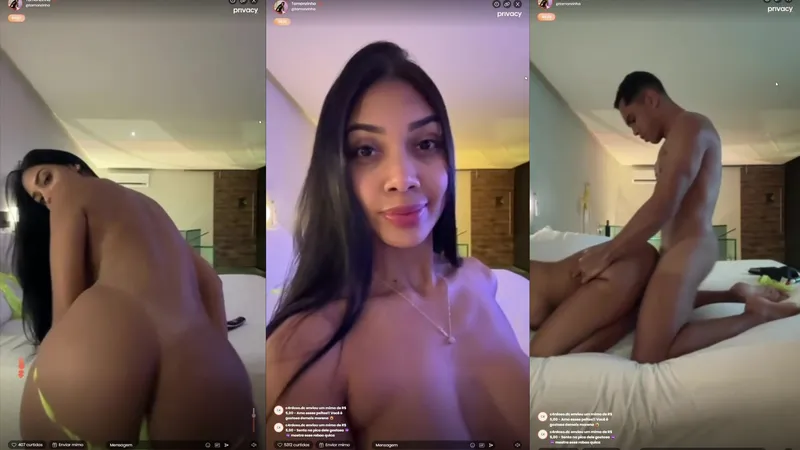 Tamonzinha Blows Cock And Gets Fucked On Live