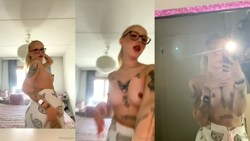 JadeBeib Tease You With Her Pierced Tits