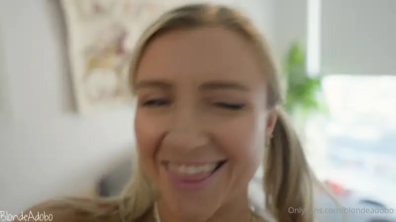 BlondeAdobo Facial Blowjob PPV Video Leaked