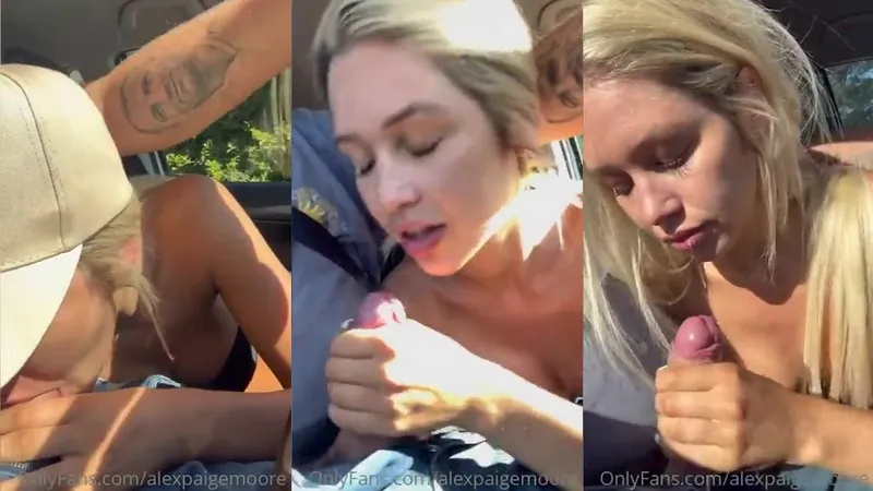 Alex Paige Moore Car Sextape Video Leaked