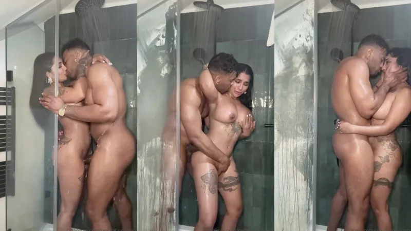 Yasmina Khan Takes A BBC In The Shower