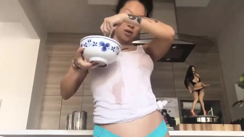 Asa Akira moans in pleasure as Nuru Cock gives her a deep massage