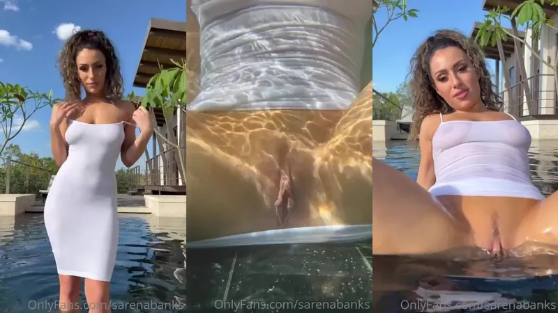 Sarena Banks Pool Strip And Fingering