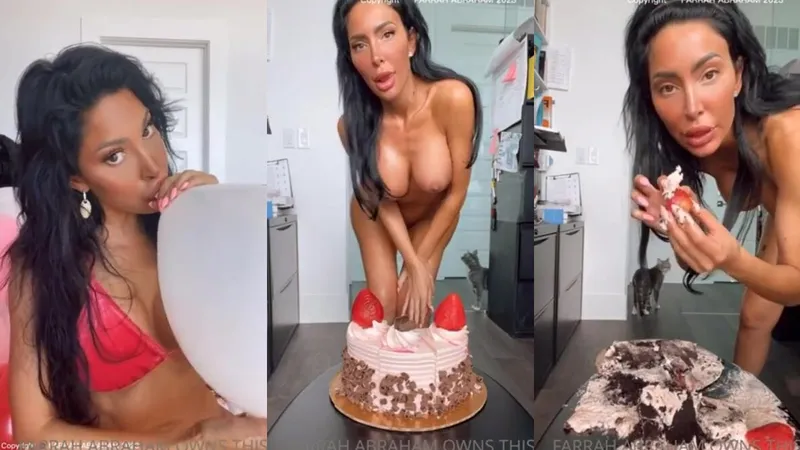 Farrah Abraham's wild MILF Bimbo Crazy Birthday JOI
