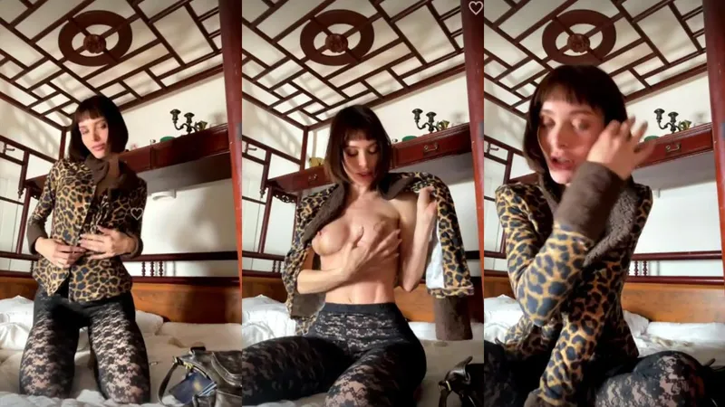 Lana Rhoades' new breast implant is a hot tease in full nudity!