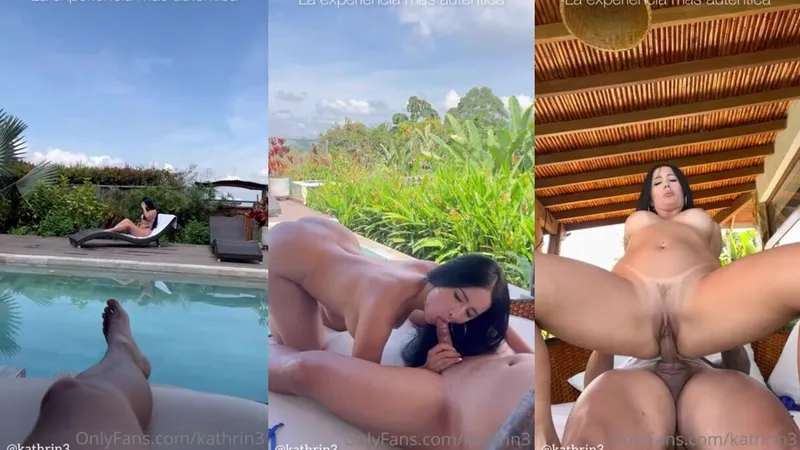 Kathrin3 Gets Fucked Next To A Pool