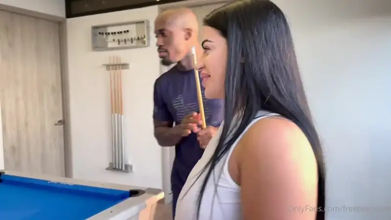 Lorena Lorado 4 Latina Babes Lost Their Pussies In A Pool Game Bet To A BBC