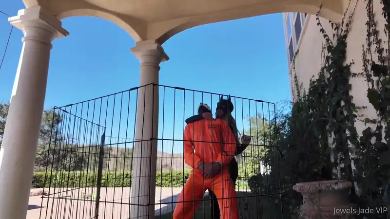Jewels Jade Huge Fit Boobed Batwoman MILF Outdoor Strapon Revenge Fuck On The Criminal