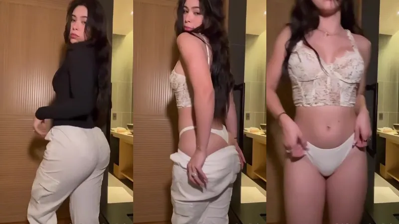 Cute Aishah Sofey Shakes Her Ass And Boobs