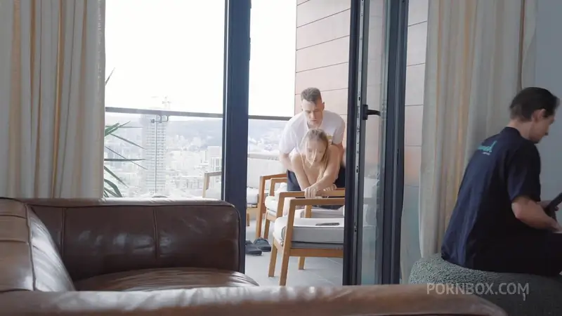 Polly Yangs Kisscat Loud Moaning Hard Punishment Threesome In Hotel Penthhouse