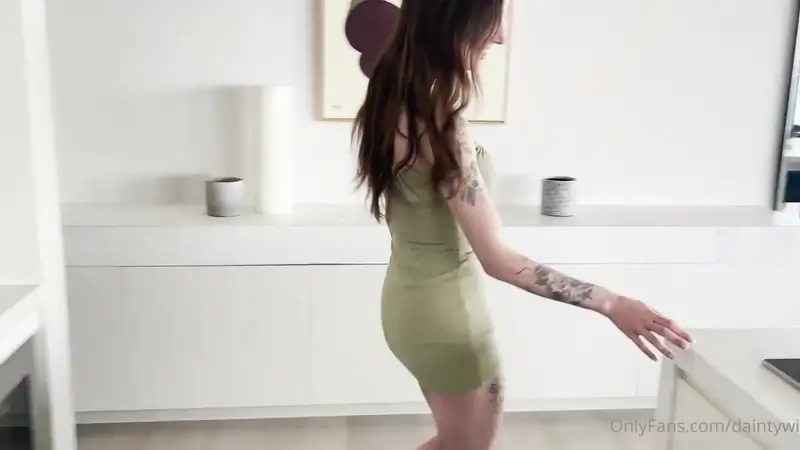 Dainty Wilder Moans While Using A Vibrator